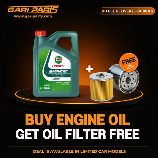 Castrol MAGNATEC 10W-40 Engine Oil 4L Engine Oil + Free Oil Filter with Free Delivery in Karachi