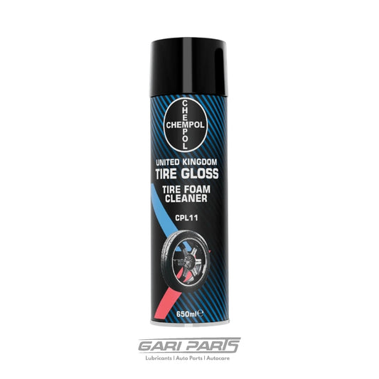 CHEMPOL TIRE SHINE TIRE FOAM CLEANER 650ML