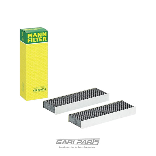 PEUGEOT 2008 CABIN FILTER  MANN FILTER CUK260252 Imported Filter by GariParts