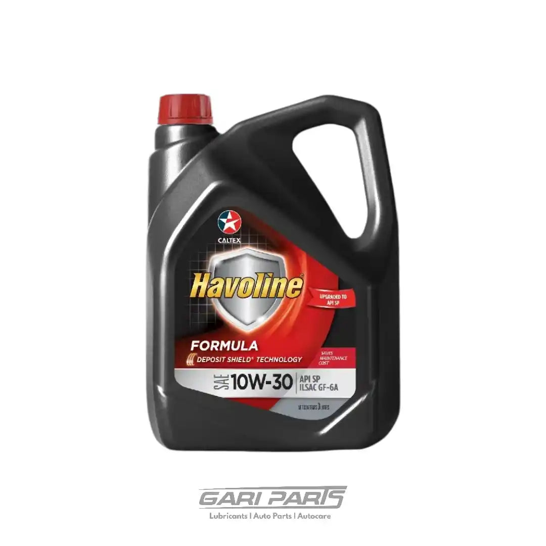 10W-30 CALTEX Havoline Formula SAE API SP PETROL ENGINE MOTOR OIL GENUINE BUY FROM GARIPARTS