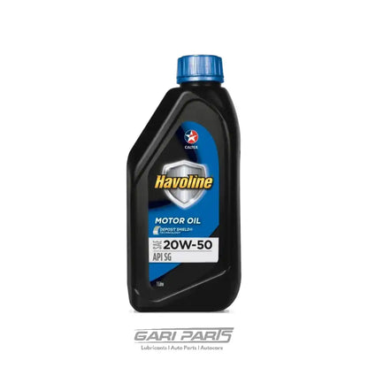 20W-50 CALTEX Havoline Motor Oil SAE API SN PETROL ENGINE MOTOR OIL GENUINE BUY FROM GARIPARTS