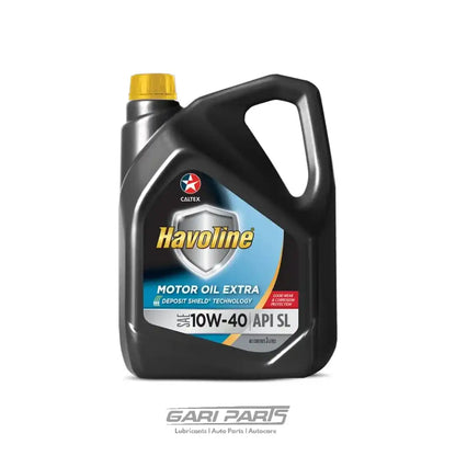 10W-40 CALTEX Havoline Motor Oil SAE API SL PETROL ENGINE MOTOR OIL GENUINE BUY FROM GARIPARTS