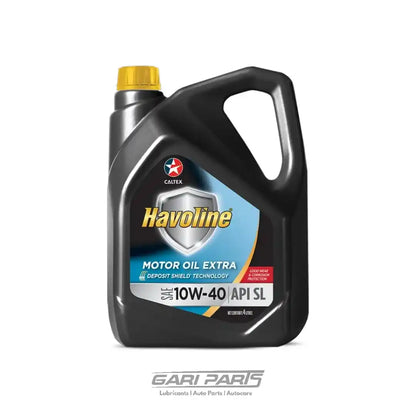 10W-40 CALTEX Havoline Motor Oil SAE API SL PETROL ENGINE MOTOR OIL GENUINE BUY FROM GARIPARTS