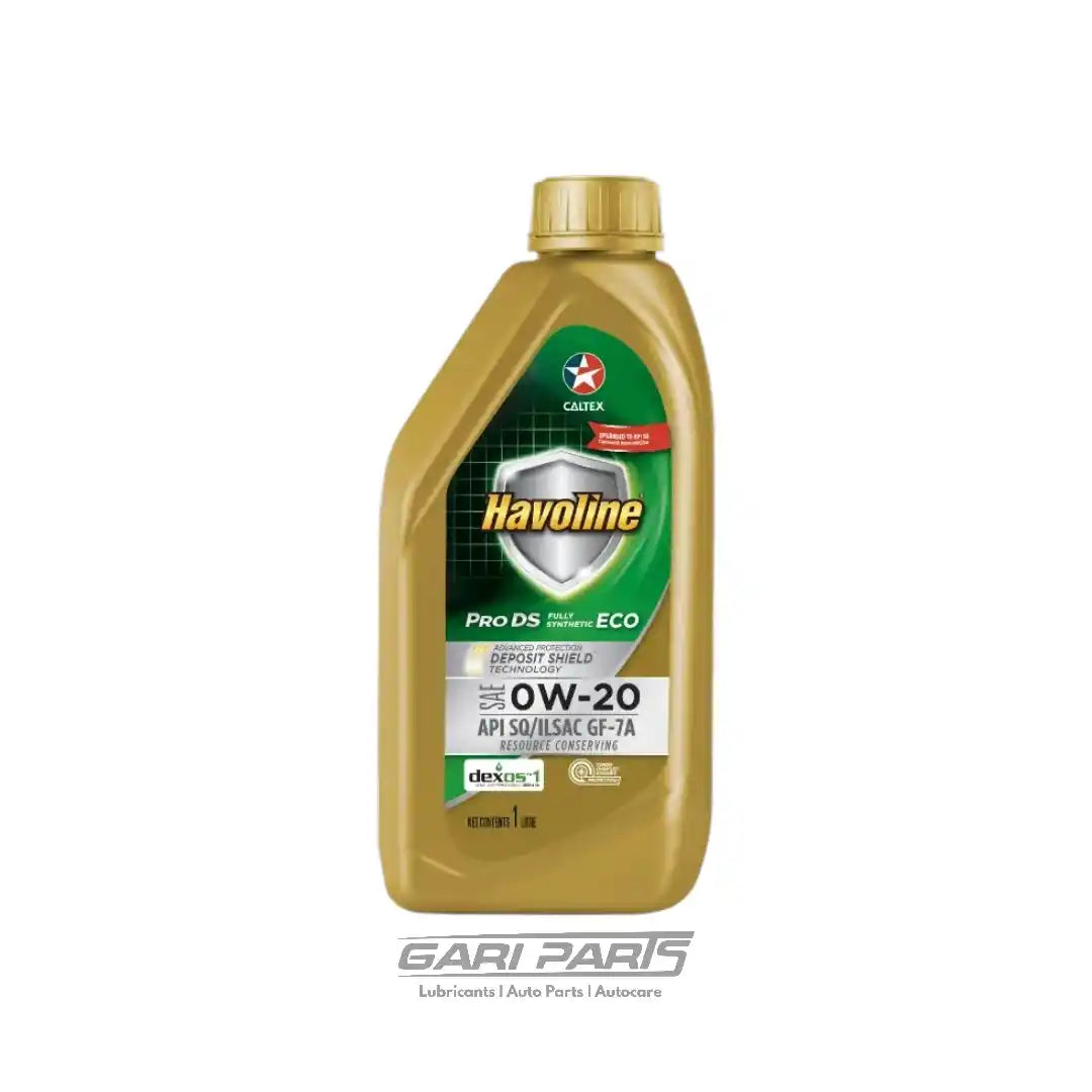 0W-20 CALTEX Havoline ProDS Fully Synthetic LE SAE SP API SQ PETROL ENGINE MOTOR OIL GENUINE BUY FROM GARIPARTS