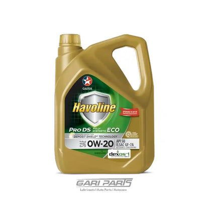 0W-20 CALTEX Havoline ProDS Fully Synthetic LE SAE SP API SQ PETROL ENGINE MOTOR OIL GENUINE BUY FROM GARIPARTS