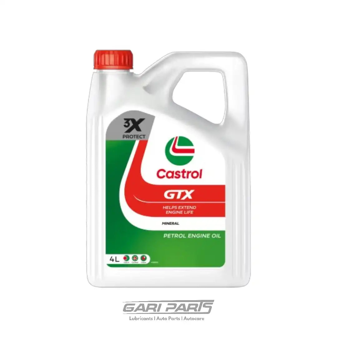 20W-50 CASTROL CASTROL GTX (ESSENTIAL) API SG/CD PETROL ENGINE MOTOR OIL GENUINE BUY FROM GARIPARTS