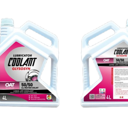 GLYSOSYN ALL WEATHER COOLANT 50/50 (Pink)