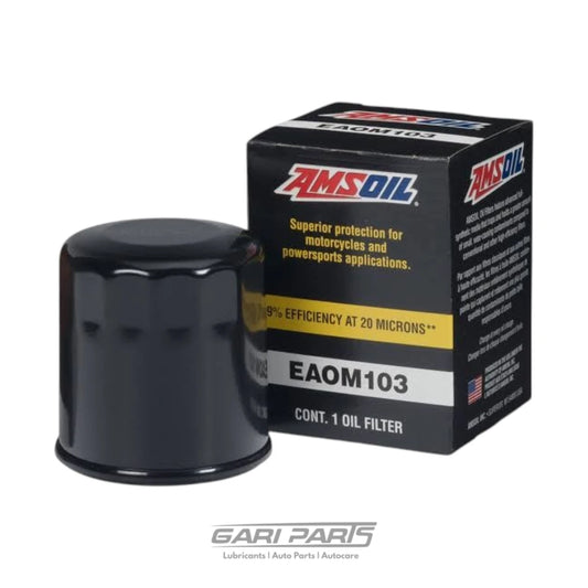 Honda, Kawasaki, Yamaha OIL FILTER AMSOIL EAOM103 Imported Filter by GariParts
