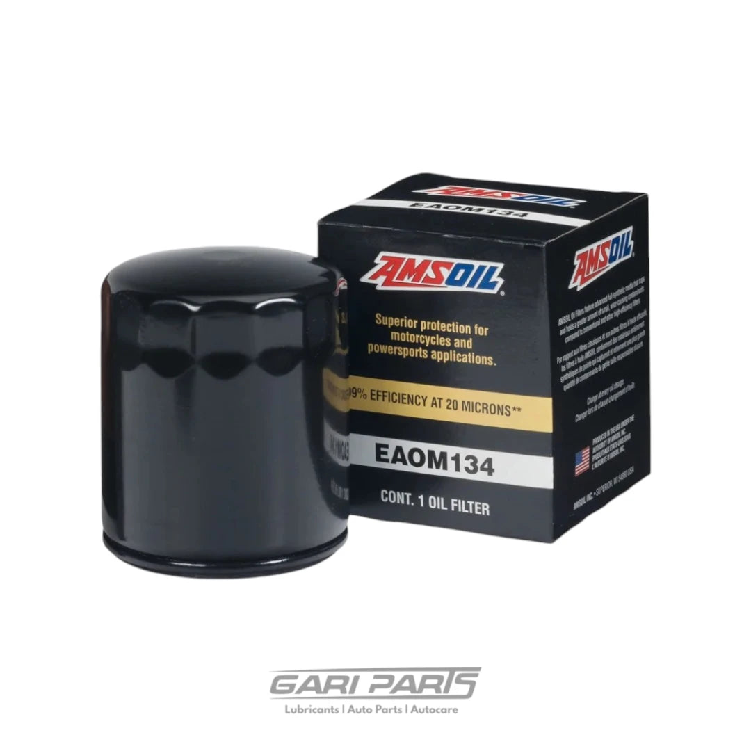 Harley Davidson Sportster Big Twins Milwaukee-Eight 2016 Up. OIL FILTER AMSOIL EAOM134 Imported Filter by GariParts