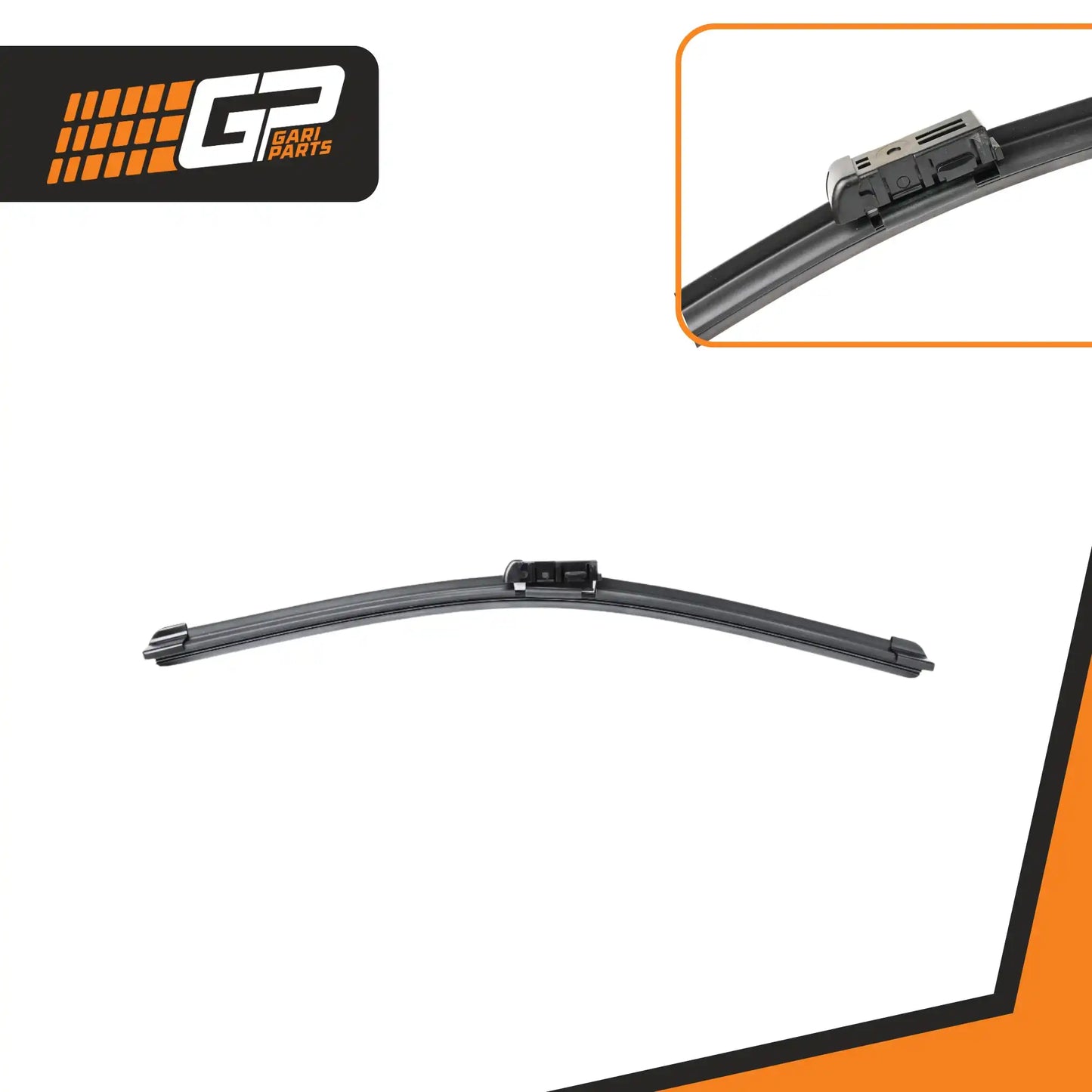 Flat Wiper Blade | Premium OEM-Style Windshield Wiper for Cars & SUVs GP GPW-FM