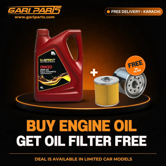 Hyundai N-Sprint 0W-20 Engine Oil 4L Engine Oil + Free Oil Filter with Free Delivery in Karachi