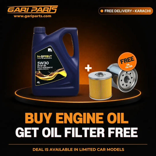 Hyundai N-Sprint 5W-30 Engine Oil 4L Engine Oil + Free Oil Filter with Free Delivery in Karachi