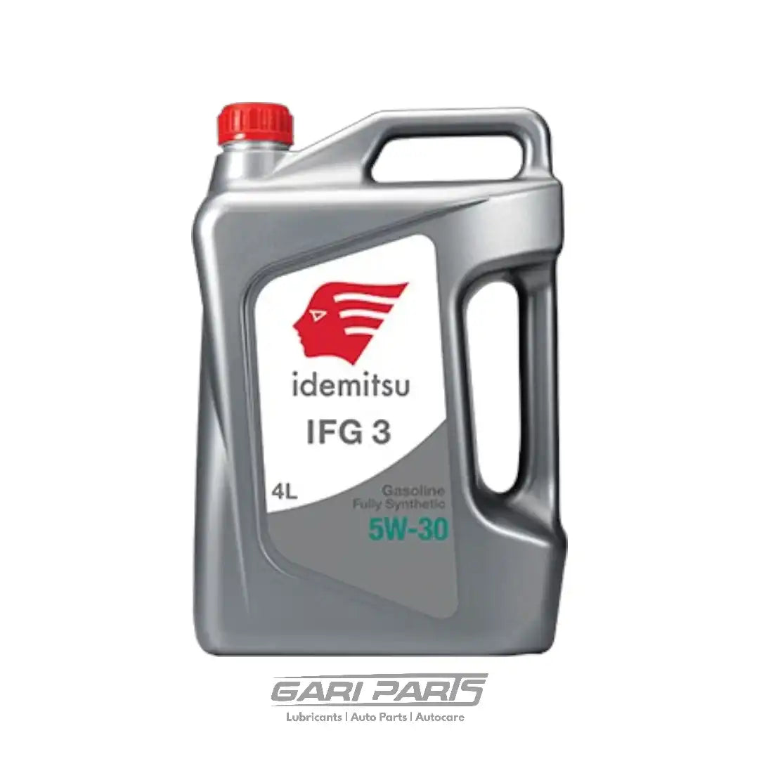 5W-30 Idemitsu IFG3 IDEMITSU FOUR WHEELERS GASOLINE ENGINE OIL FULLY SYNTHETIC API SP API SP PETROL ENGINE MOTOR OIL GENUINE BUY FROM GARIPARTS