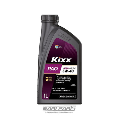 5W-40 KIXX PAO SYNTHETIC API SN PETROL ENGINE MOTOR OIL GENUINE BUY FROM GARIPARTS
