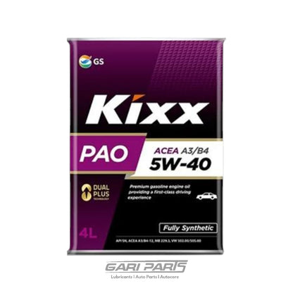 5W-40 KIXX PAO SYNTHETIC API SN PETROL ENGINE MOTOR OIL GENUINE BUY FROM GARIPARTS
