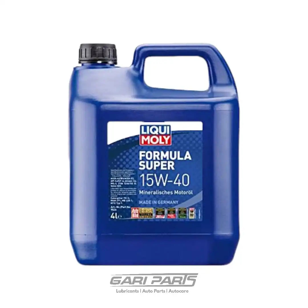 15W-40 LIQUI MOLY Formula Super API SL PETROL ENGINE MOTOR OIL GENUINE BUY FROM GARIPARTS