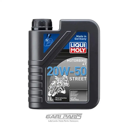 20W-50 LIQUI MOLY RACING 4T MOTOR CYCLE OIL API JASO-MA2 BIKE ENGINE MOTOR OIL GENUINE BUY FROM GARIPARTS