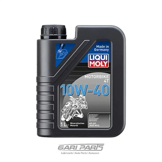 10W-40 LIQUI MOLY RACING 4T MOTOR CYCLE OIL API JASO-MA2 BIKE ENGINE MOTOR OIL GENUINE BUY FROM GARIPARTS