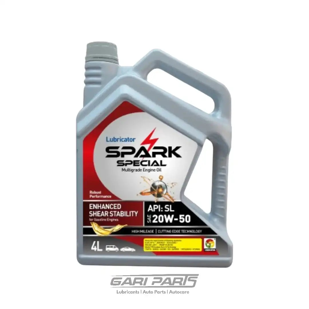 20W-50 LUBRICATOR SPARK SPECIAL GII API SL PETROL ENGINE MOTOR OIL GENUINE BUY FROM GARIPARTS