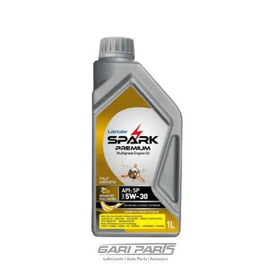 5W-30 LUBRICATOR SPARK PREMIUM SYNTHETIC API SP PETROL ENGINE MOTOR OIL GENUINE BUY FROM GARIPARTS