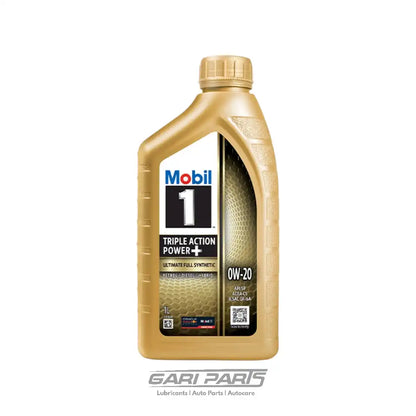 0W-20 Mobil 1 IMPORTED Powerpack Triple Action Power+ ADVACED FUEL ECONOMY FULLY SYNTHETIC API SP PETROL ENGINE MOTOR OIL GENUINE BUY FROM GARIPARTS
