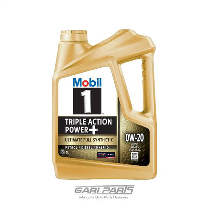 0W-20 Mobil 1 IMPORTED Powerpack Triple Action Power+ ADVACED FUEL ECONOMY FULLY SYNTHETIC API SP PETROL ENGINE MOTOR OIL GENUINE BUY FROM GARIPARTS