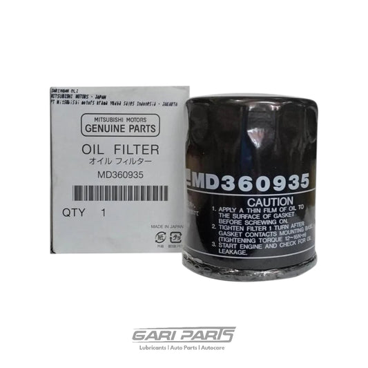 MITSUBISHI LANCER,MINI PAJARO, EVO OIL FILTER MITSUBISHI GENUINE MD360935