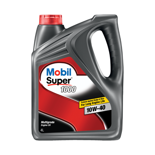 Mobil 1  10W-40  MOBIL 1 SUPER 1000 10W40 SN   SN+  PETROL  ENGINE MOTOR OIL