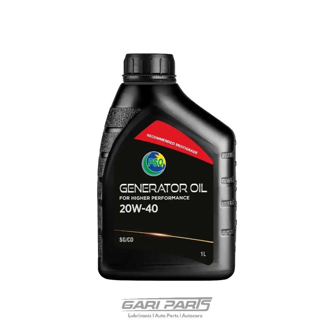 20W-40 PSO GENERATOR OIL MULTIGRADE SG/CD API SG GENERATOR ENGINE MOTOR OIL GENUINE BUY FROM GARIPARTS