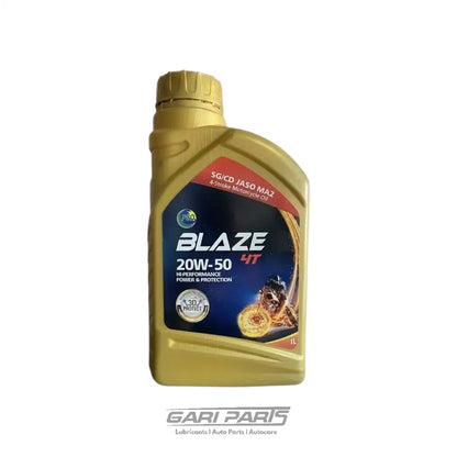20W-50 PSO PSO MA2 SG BLAZE 4T 3D PROTECH SG API JASO-MA2 BIKE ENGINE MOTOR OIL GENUINE BUY FROM GARIPARTS
