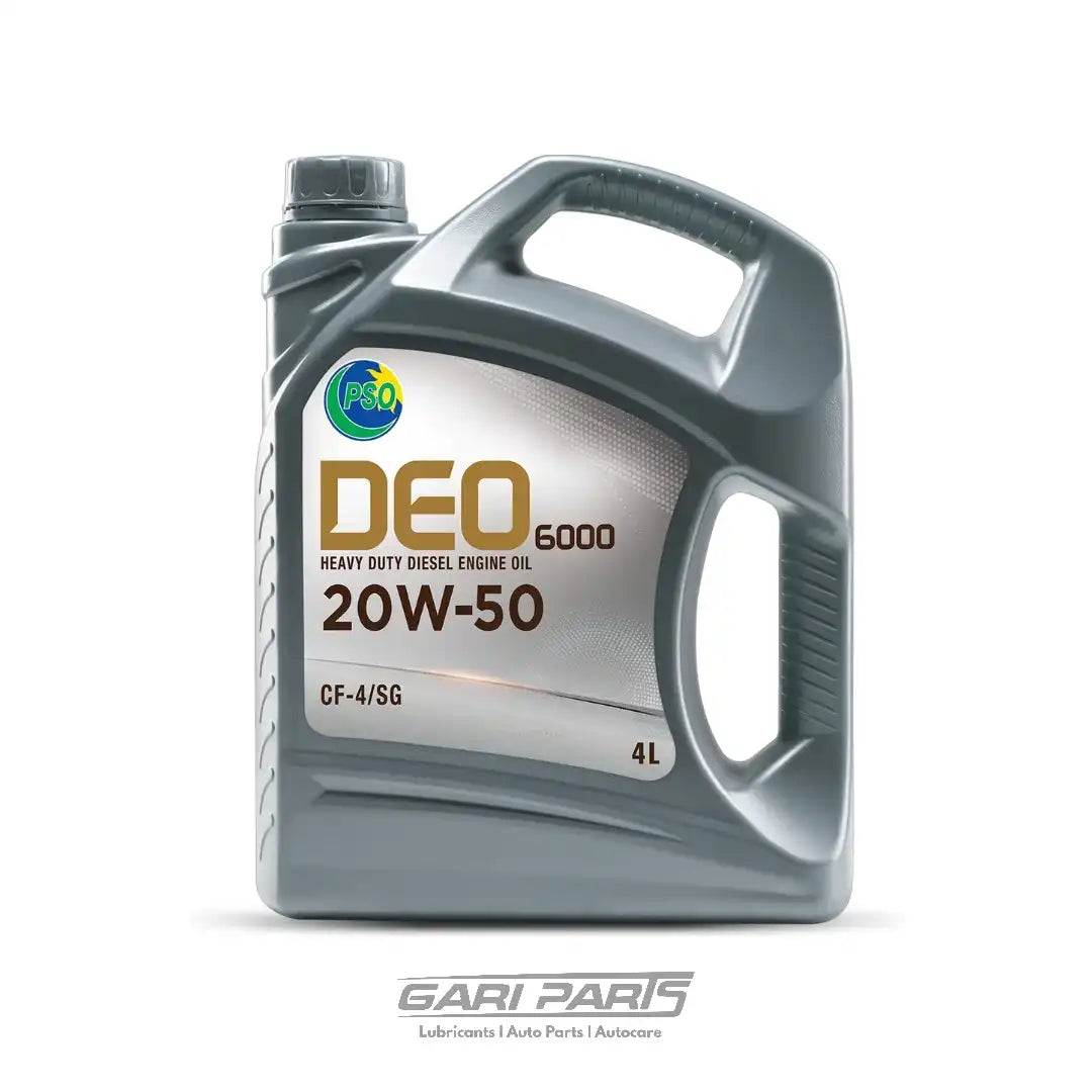 20W-50 PSO DEO 6000 CF-4/SG, API CF-4 DIESEL ENGINE MOTOR OIL GENUINE BUY FROM GARIPARTS