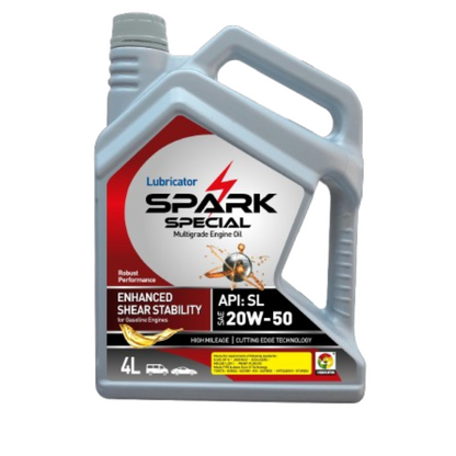 SPARK SPECIAL ENHANCED SHEAR STABILITY 20W-50 SL GASOLINE ENGINE OIL