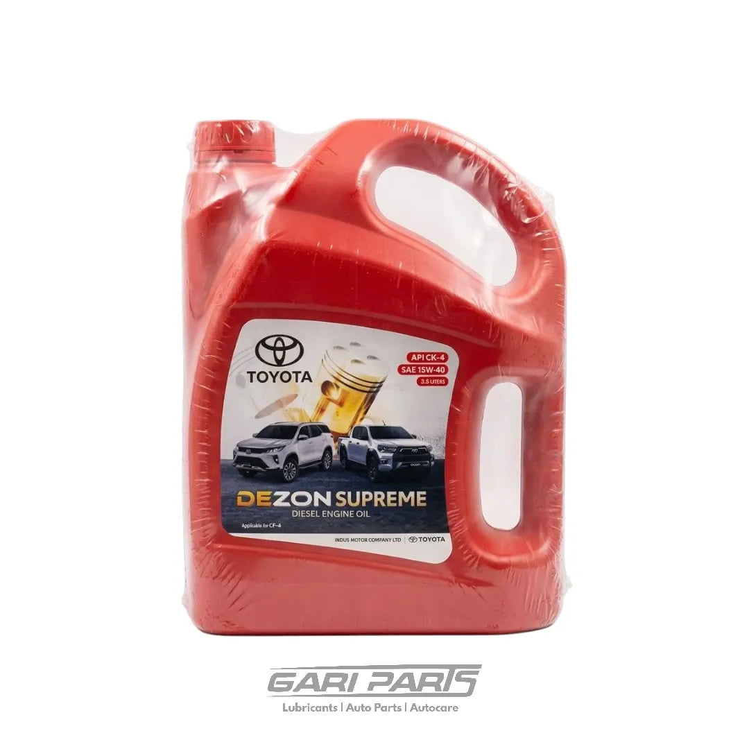 15W-40 TOYOTA GENUINE DEZON SUPREME API CK-4 DIESEL ENGINE MOTOR OIL GENUINE BUY FROM GARIPARTS