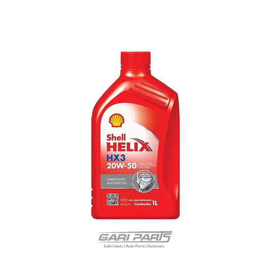 20W-50 Shell HELIX HX3 API SL/CF PETROL ENGINE MOTOR OIL GENUINE BUY FROM GARIPARTS