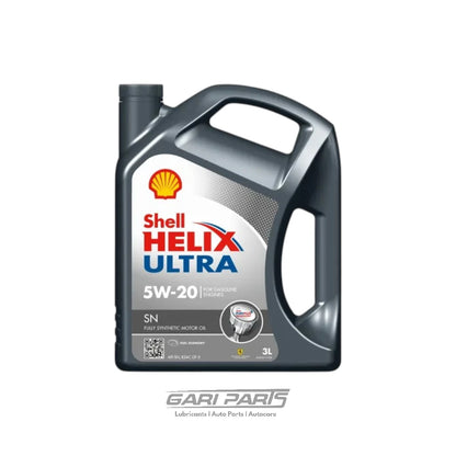 5W-20 Shell HELIX ULTRA SYNTHETIC API SN+ PETROL ENGINE MOTOR OIL GENUINE BUY FROM GARIPARTS
