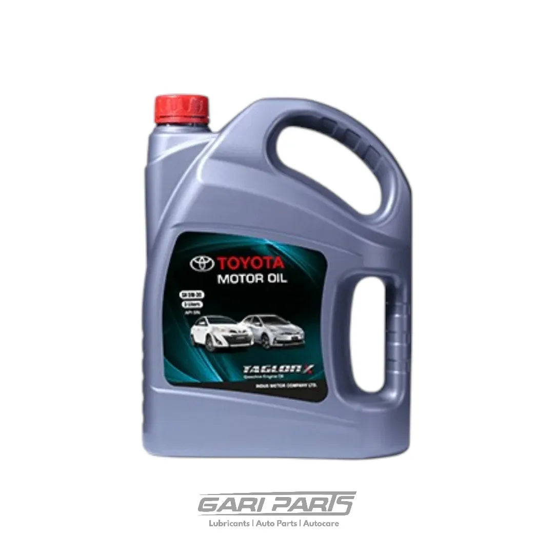 5W-30 TOYOTA GENUINE TAGLON X SYNTHETIC TECHONOLGY SEMI- SYNTHETIC API SN PETROL ENGINE MOTOR OIL GENUINE BUY FROM GARIPARTS