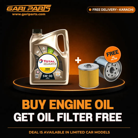 Total Quartz 9000 Future GF-6 5W-30 Engine Oil 4L Engine Oil + Free Oil Filter with Free Delivery in Karachi