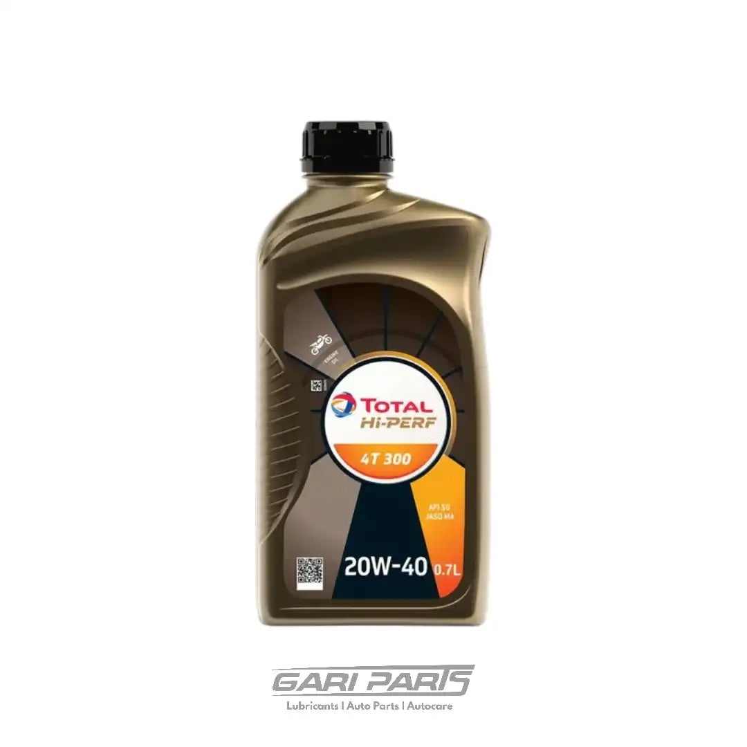 20W-40 TOTAL PARCO HI-PERF 4T 300 API JASO-MA BIKE ENGINE MOTOR OIL GENUINE BUY FROM GARIPARTS
