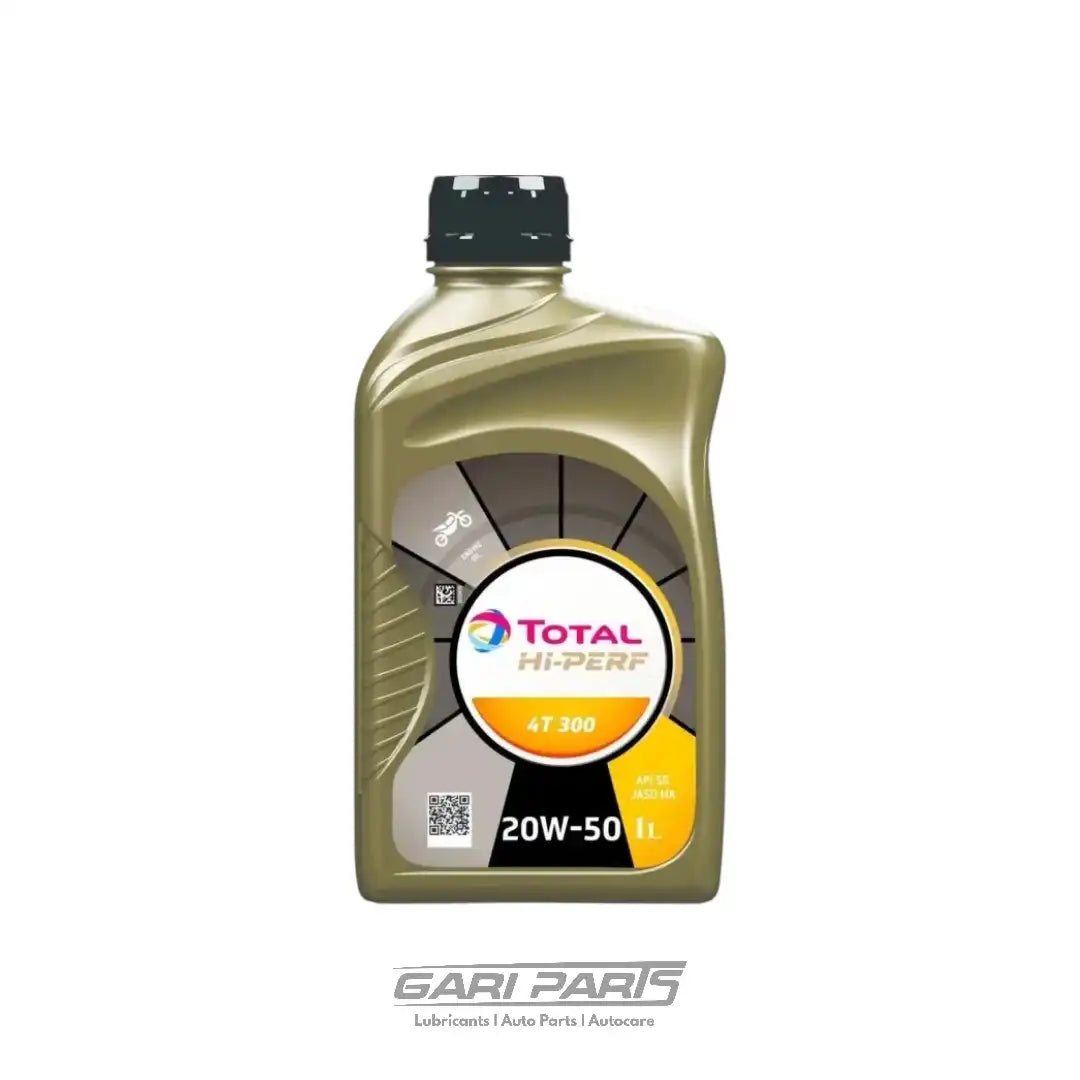 20W-50 TOTAL PARCO HI-PERF 4T 300 (SG) API JASO-MA BIKE ENGINE MOTOR OIL GENUINE BUY FROM GARIPARTS