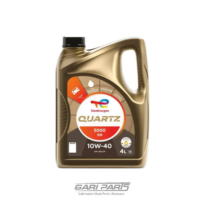 10W-40 TOTAL PARCO QUARTZ 5000 API SN PETROL ENGINE MOTOR OIL GENUINE BUY FROM GARIPARTS