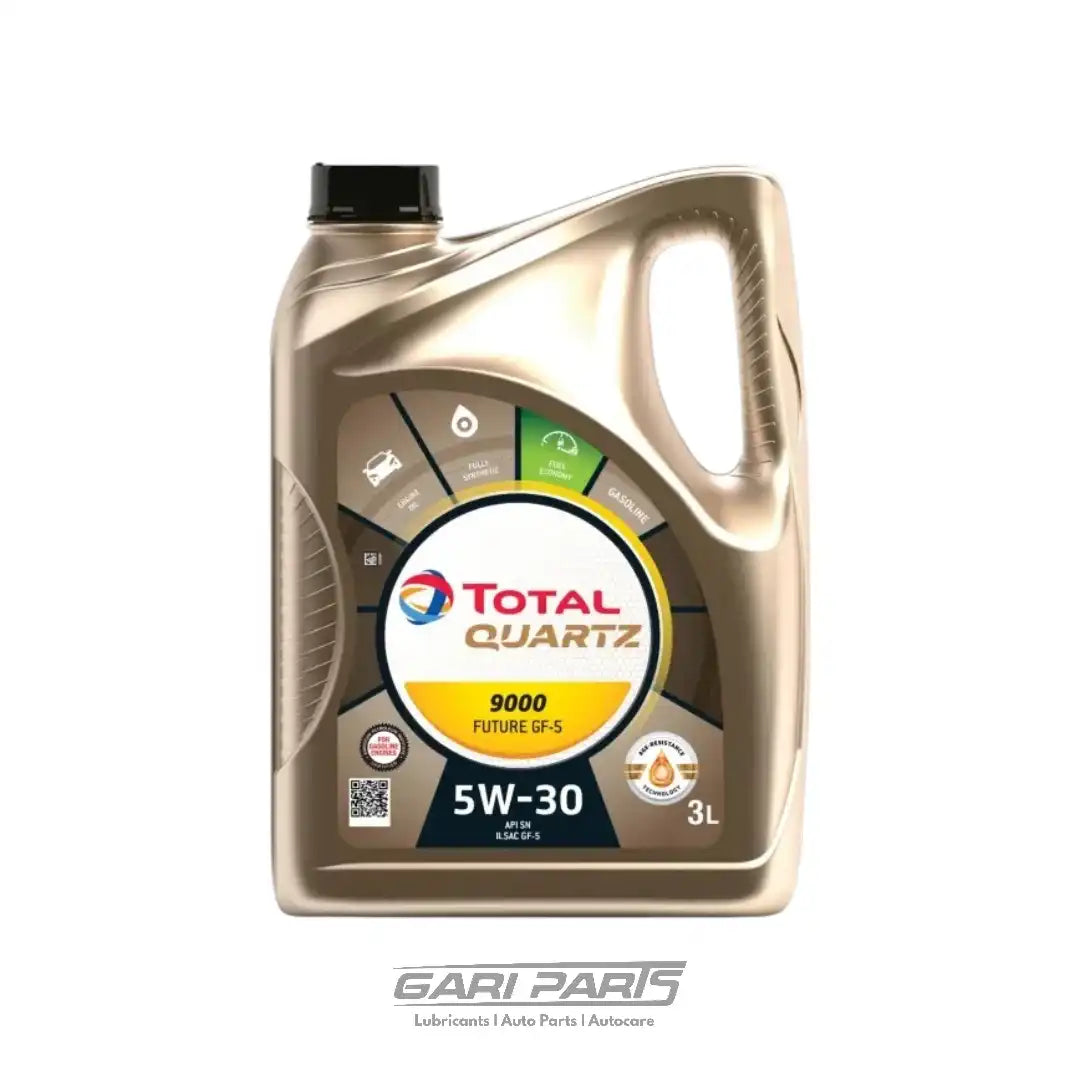 5W-30 TOTAL PARCO QUARTZ 9000 FUTURE GF6 API SP PETROL ENGINE MOTOR OIL GENUINE BUY FROM GARIPARTS
