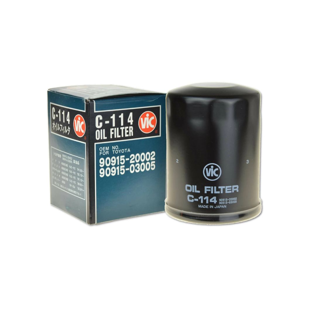 TOYOTA VIGO OIL FILTER VIC MADE IN JAPAN C-114