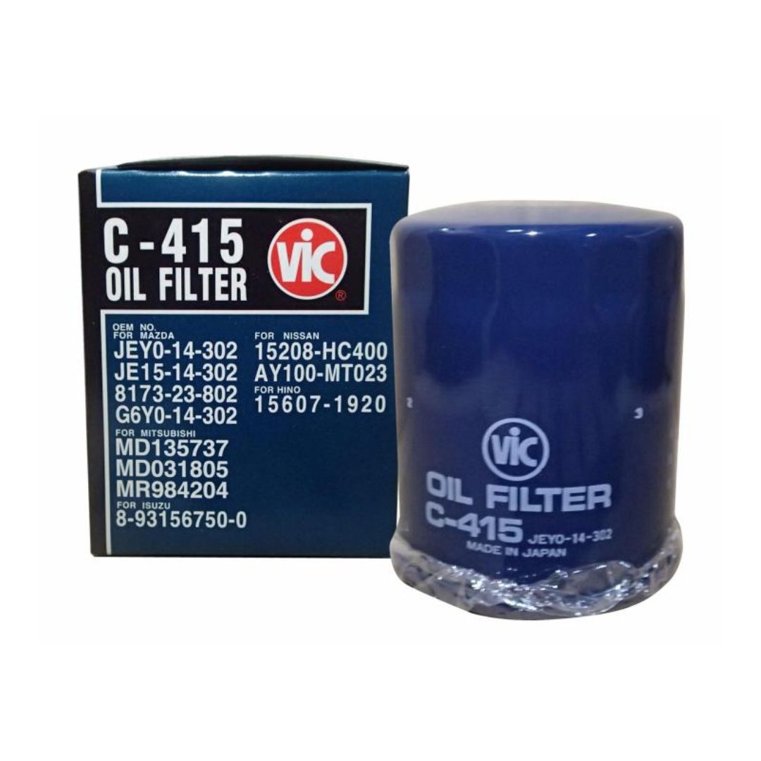 MITSUBISHI LANCER OIL FILTER VIC MADE IN JAPAN C-415