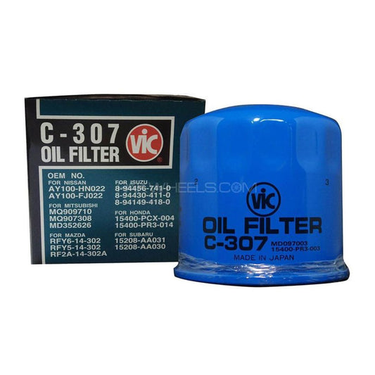 HONDA CITY , OLD CIVIC OIL FILTER VIC  MADE IN JAPAN C-307
