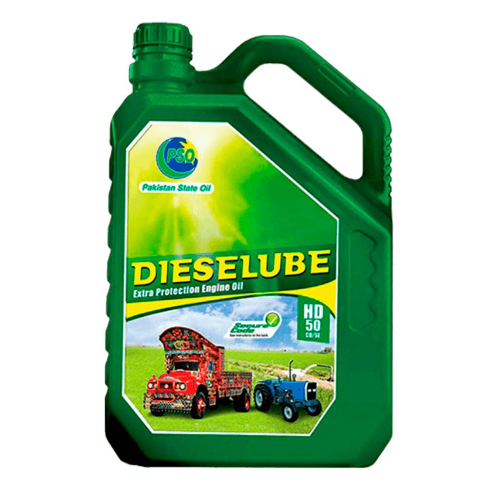 PSO  SAE 50  DIESEL LUBE HD 50  CD  DIESEL  ENGINE MOTOR OIL  4  LITRE