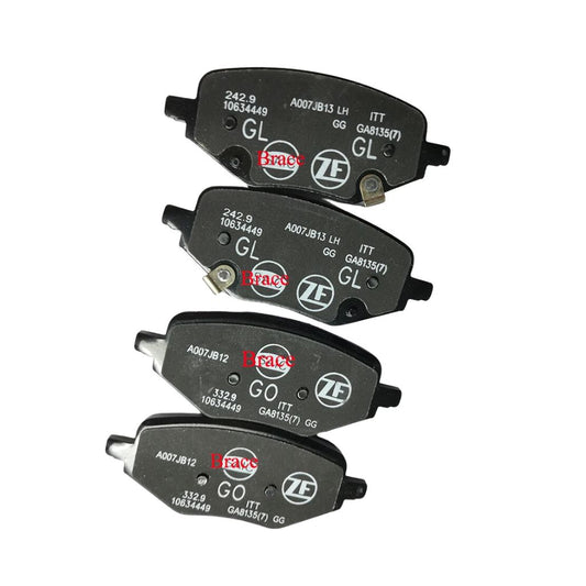 MG HS  GENUINE BRAKE PADS REAR 10634449