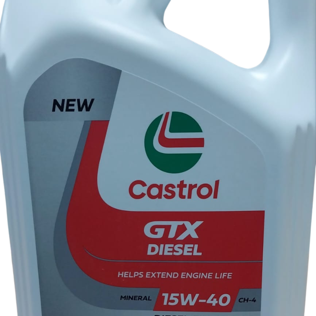 CASTROL 15W-40 CR8 TRUBO CHI-4 15W-40CH-4 DIESELENGINE MOTOR OIL 4 LITRE