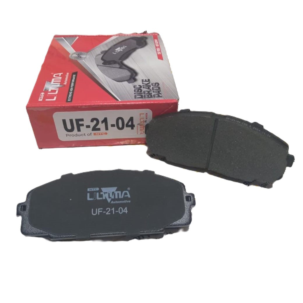 TOYOTA HIACE H100 (6 NUT) H BRAKE PAD FRONT ULTIMA UF-2104 | 94