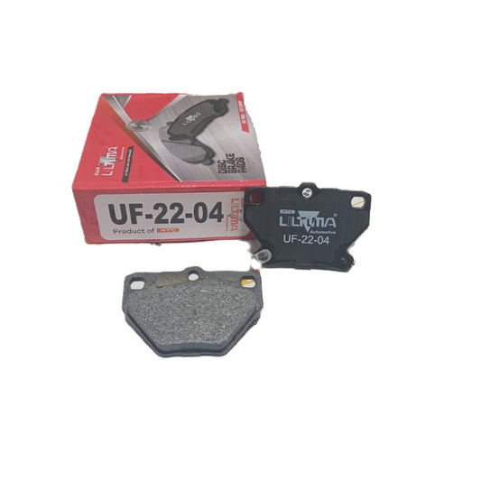 TOYOTA COROLA E120 XL,SALON BRAKE PAD REAR ULTIMA UF-2204M | 554