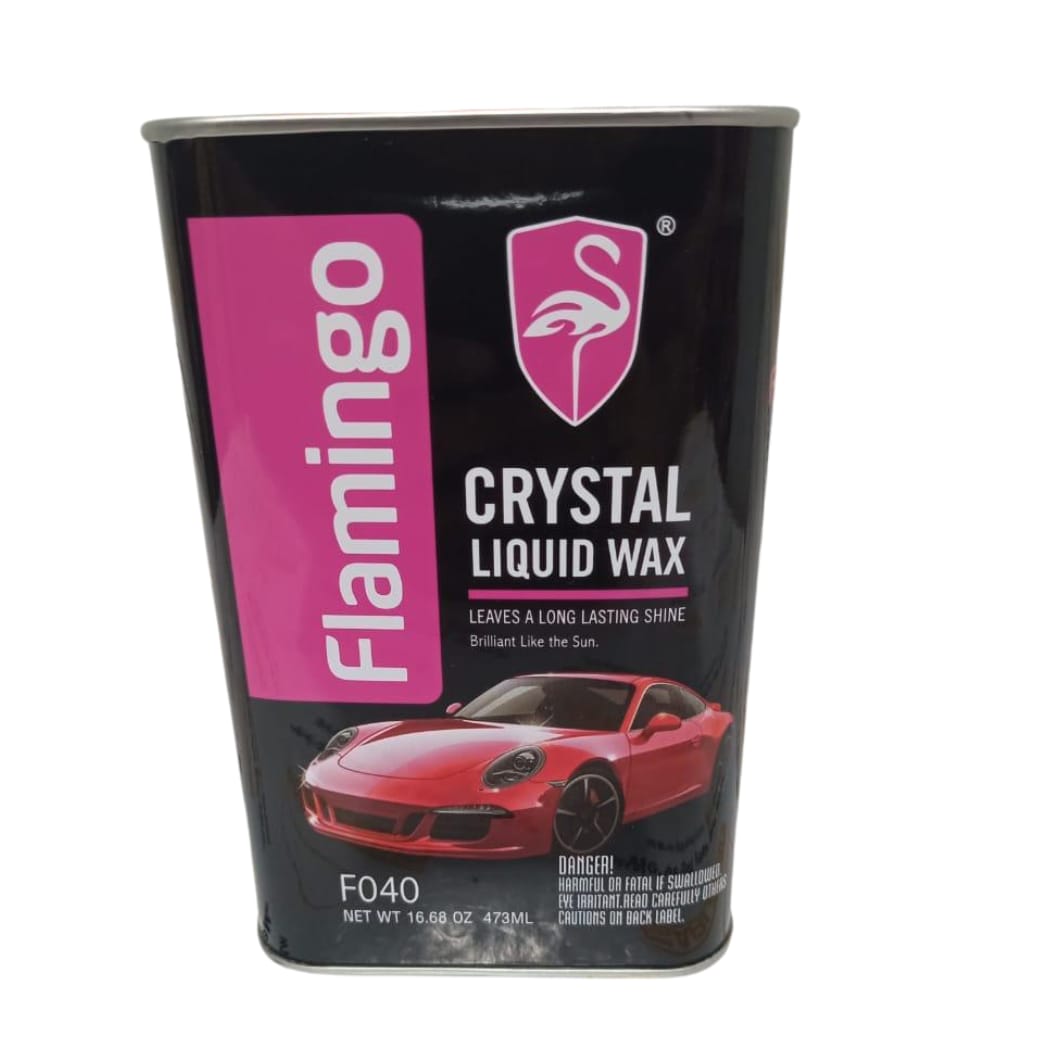Crystal LIQUID WAX FLAMINGO Exterior Care 0.473 size